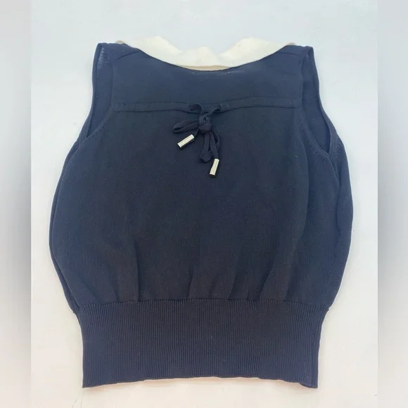 Miu Miu Black and White Knit Top - Picture 3 of 6